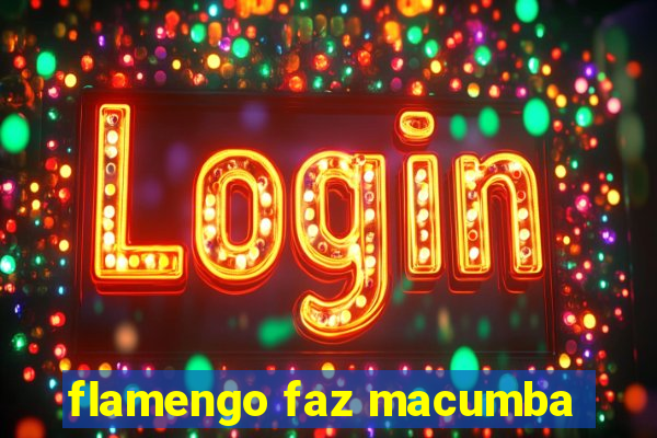 flamengo faz macumba