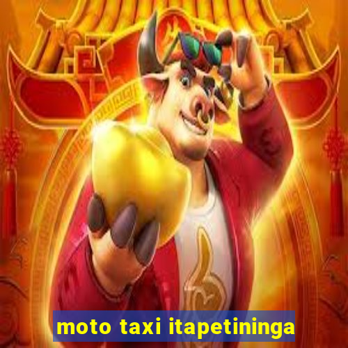 moto taxi itapetininga