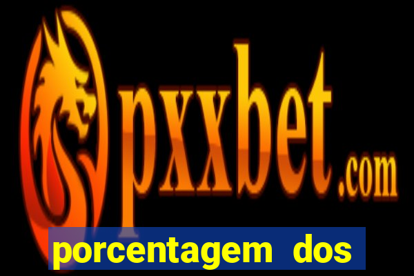 porcentagem dos jogos pg slots