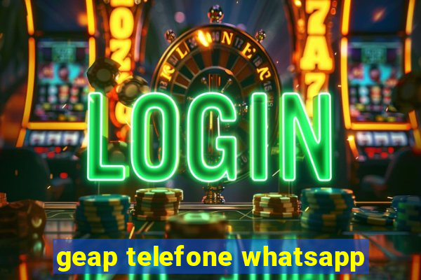 geap telefone whatsapp