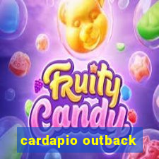 cardapio outback
