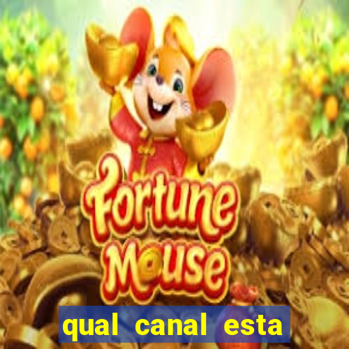 qual canal esta passando o jogo do palmeiras