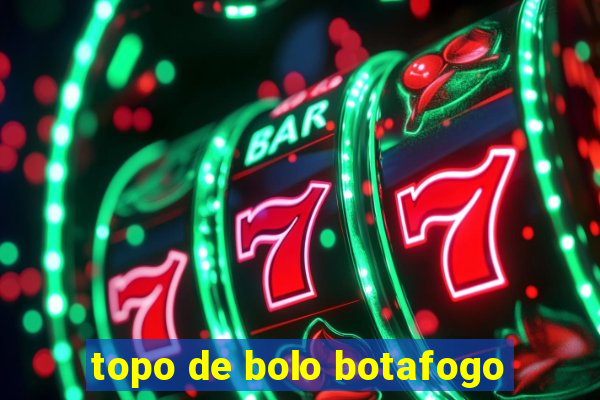topo de bolo botafogo