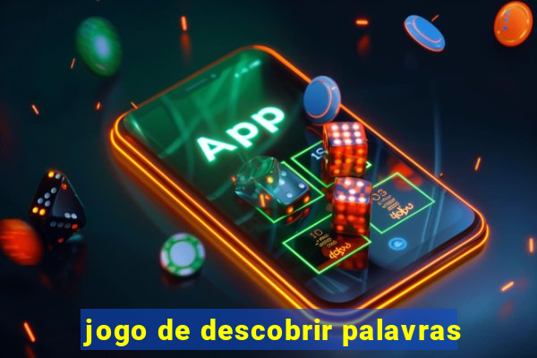 jogo de descobrir palavras