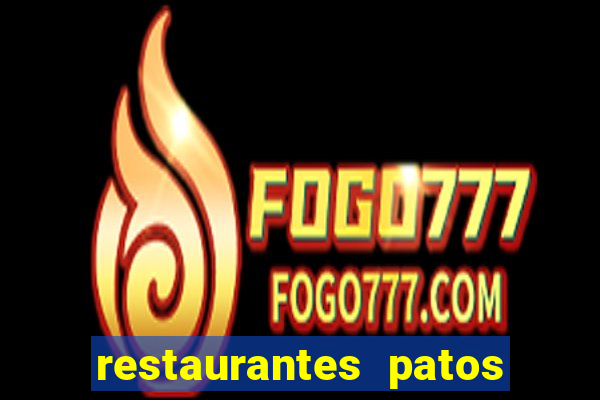 restaurantes patos de minas