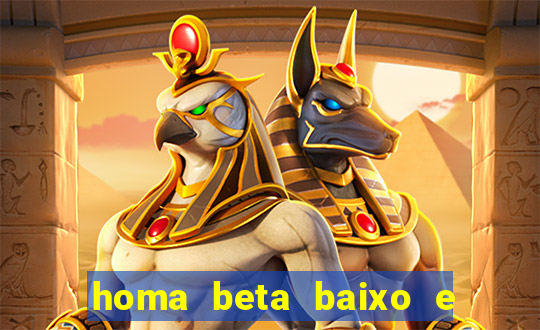 homa beta baixo e glicose normal