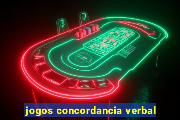 jogos concordancia verbal