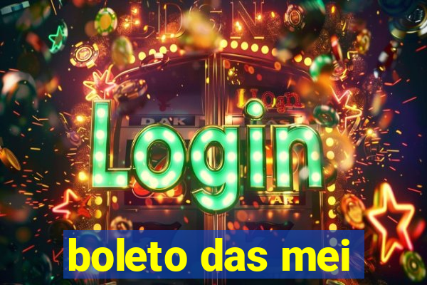 boleto das mei