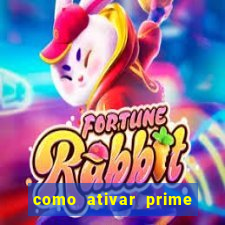como ativar prime video tim
