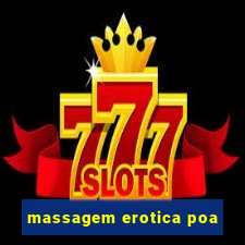 massagem erotica poa